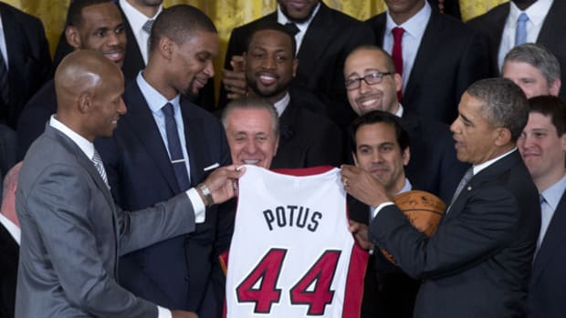 Miami Heat Visit the White House